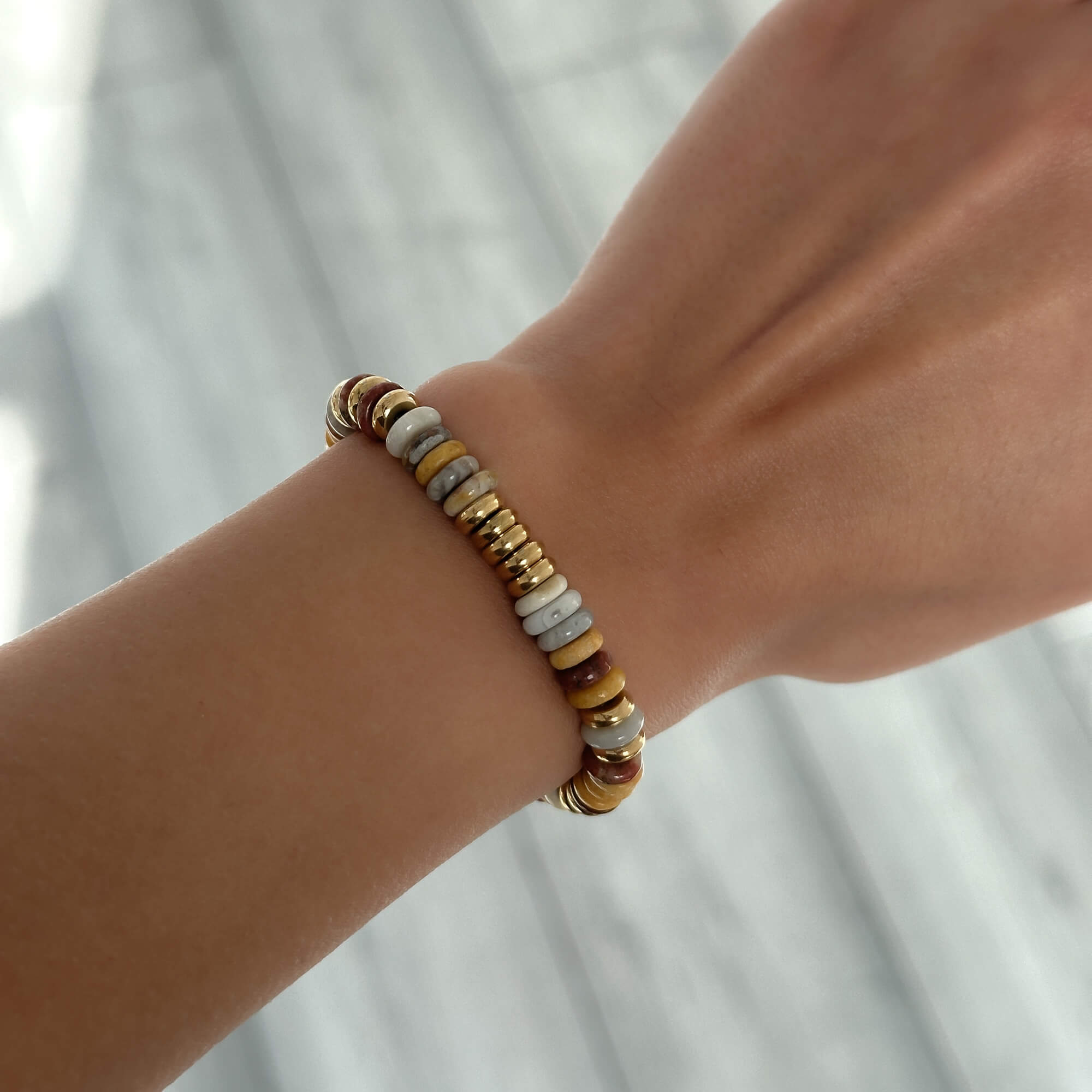 Harmony Natural Stone Beaded Bracelet