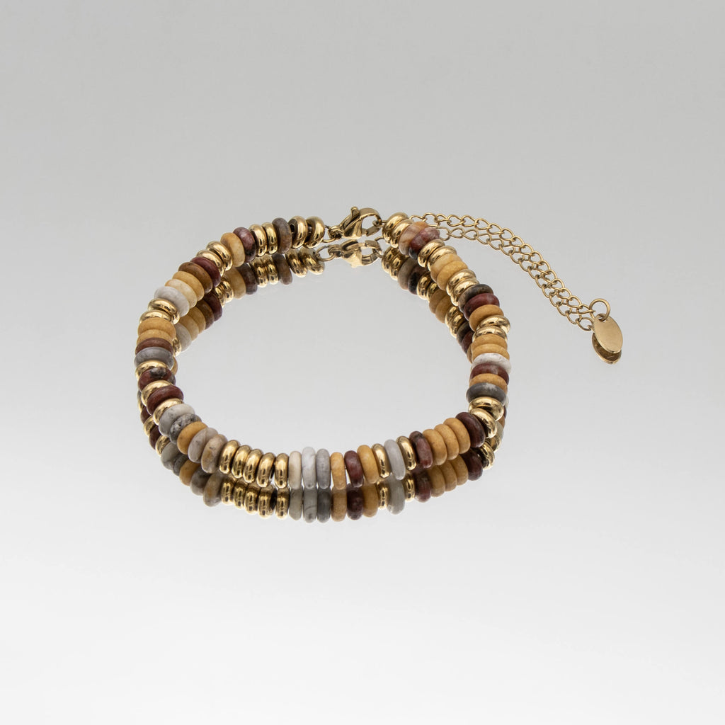 Harmony Natural Stone Beaded Bracelet