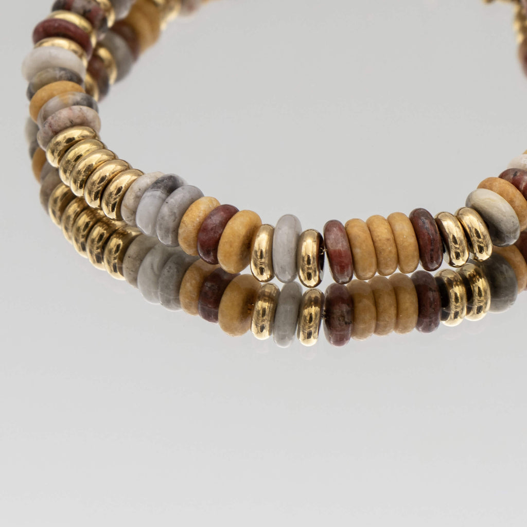 Harmony Natural Stone Beaded Bracelet