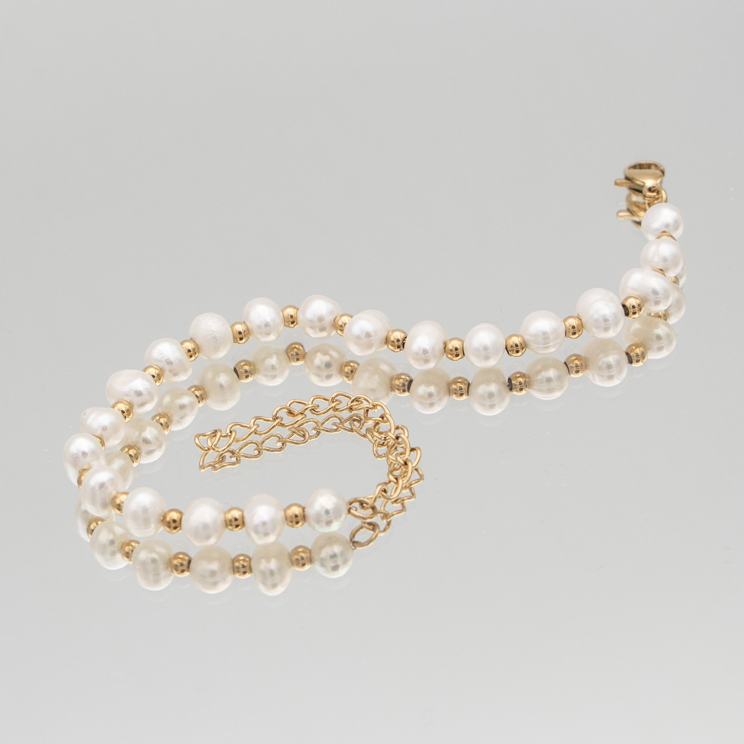 Nadia Pearl Bead Bracelet
