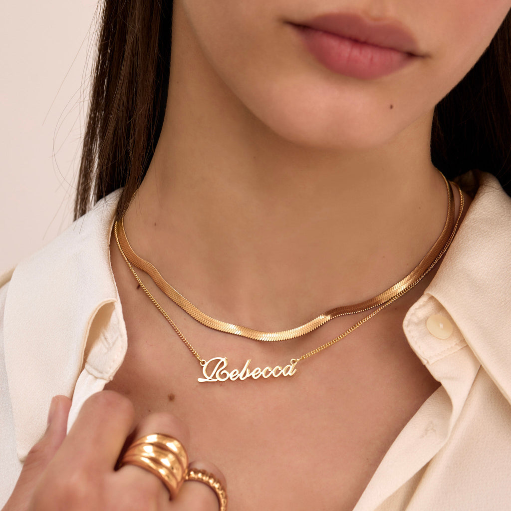 Herringbone Necklace