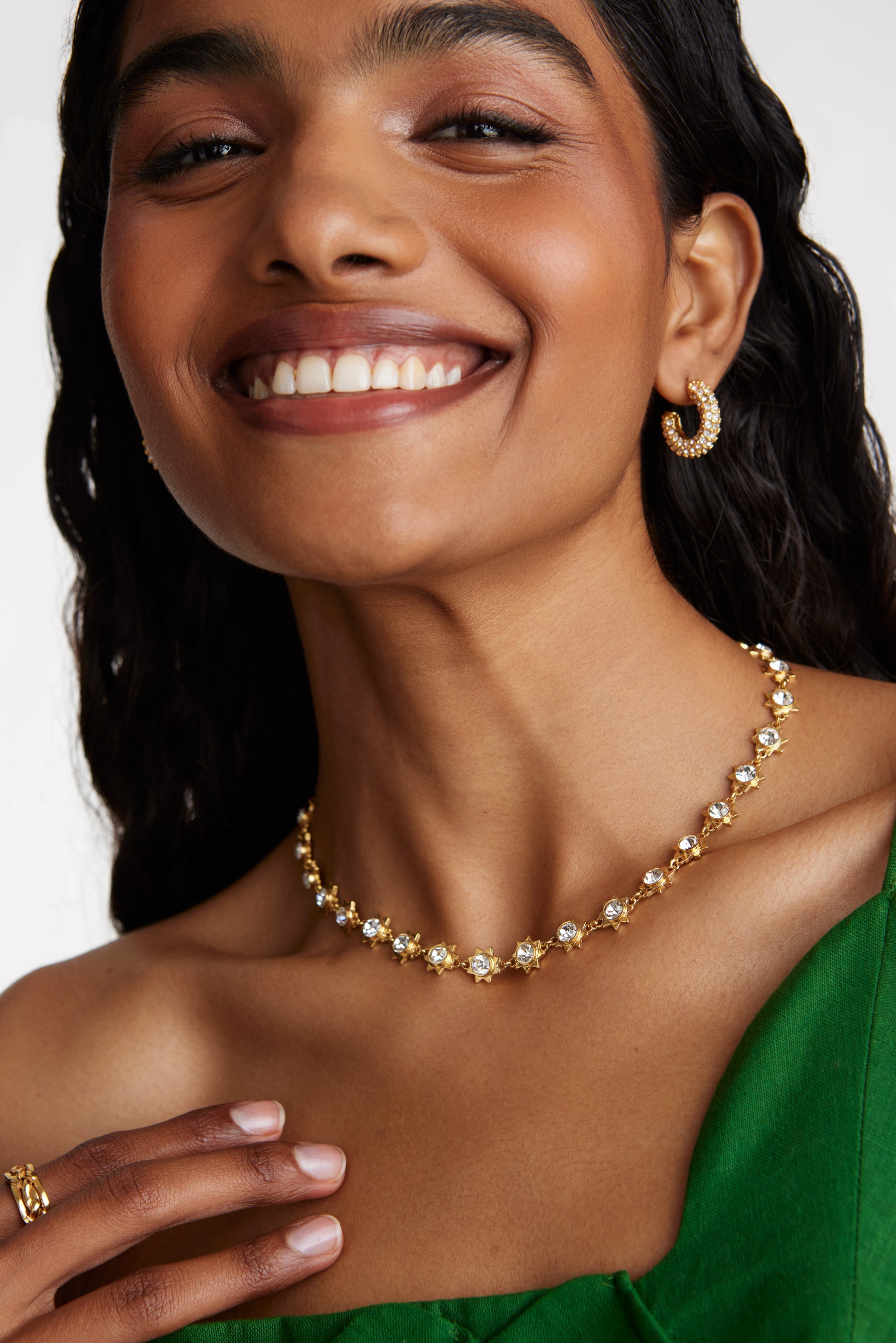 Mini Giovanna Hoop Earrings