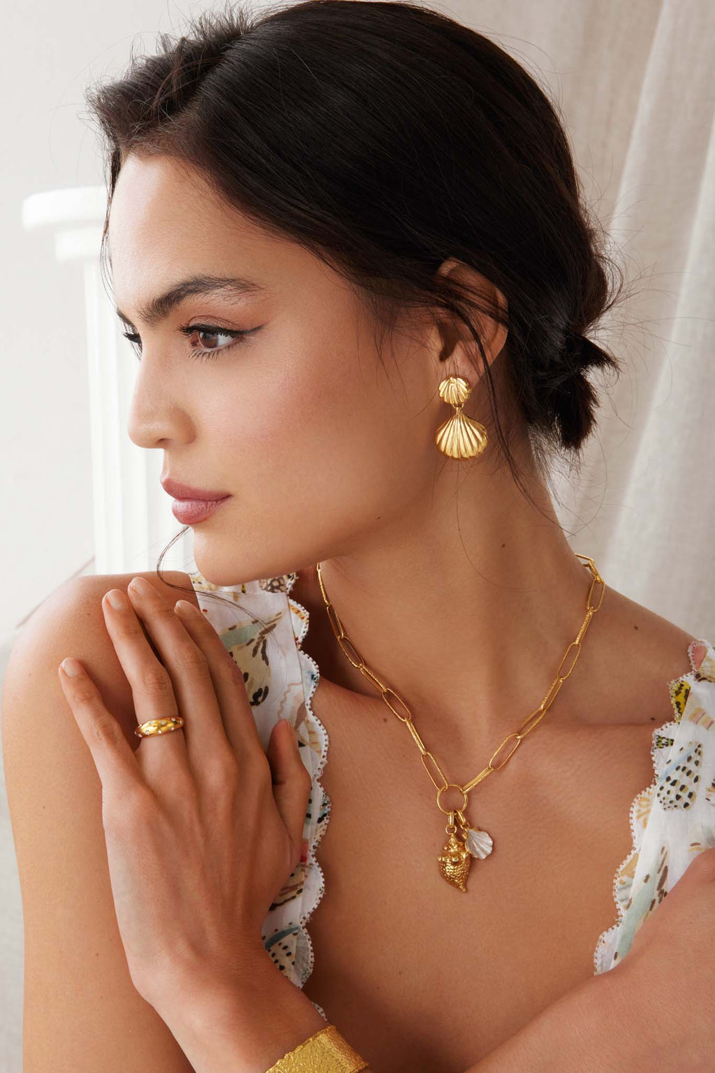 Ariel Gold Earrings